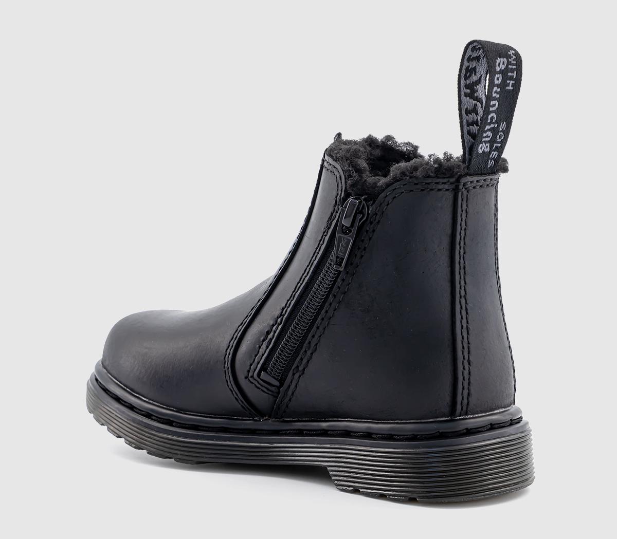 Dr. Martens2976 Leonore Toddler BootsBlack
