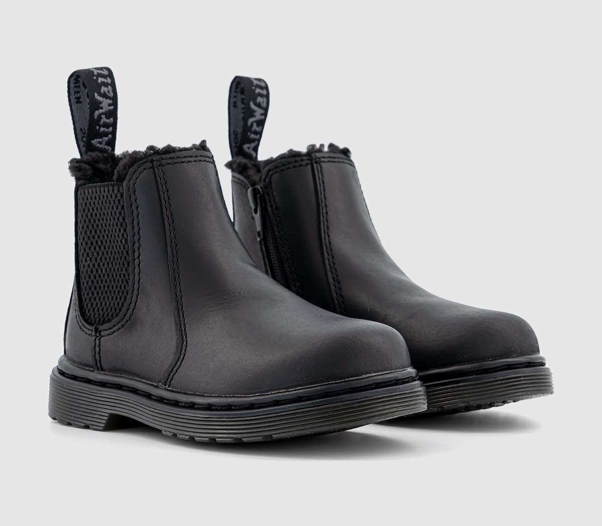 Dr. Martens2976 Leonore Toddler BootsBlack