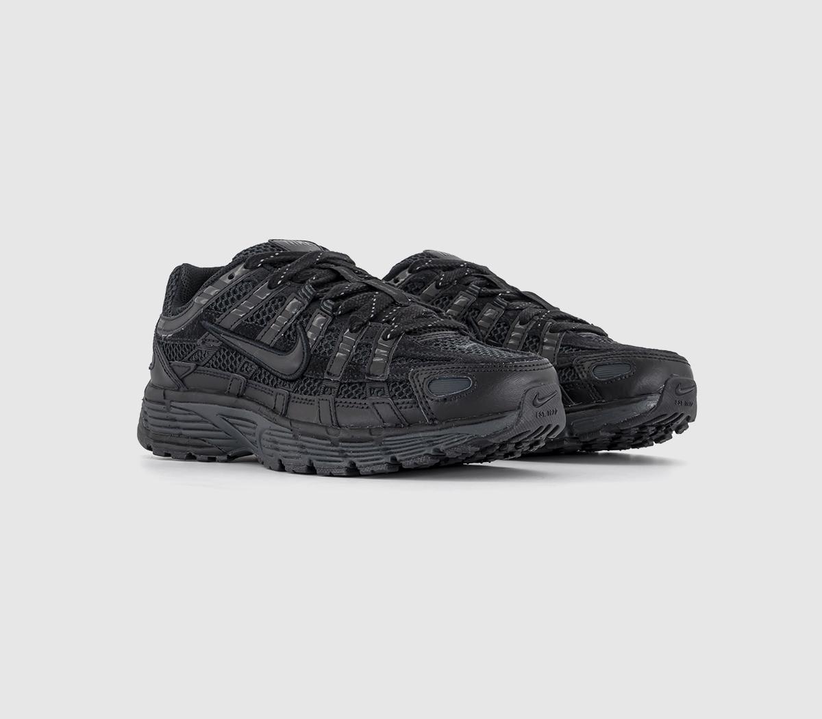 Nike Womens P-6000 Trainers Black Anthracite, 4.5