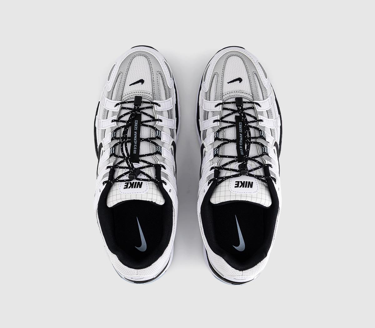 NikeP-6000 TrainersWhite Black Light Armory Blue