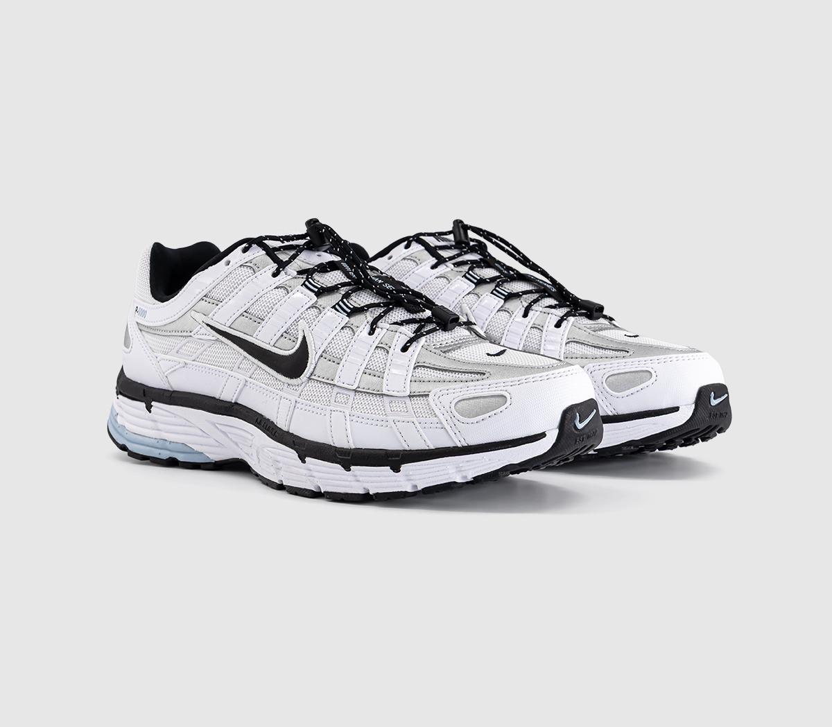 NikeP-6000 TrainersWhite Black Light Armory Blue