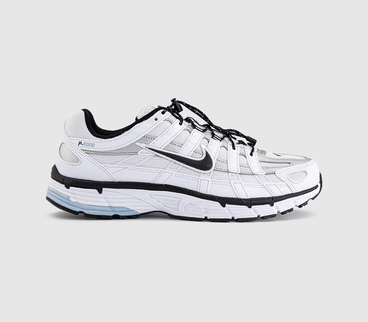 NikeP-6000 TrainersWhite Black Light Armory Blue