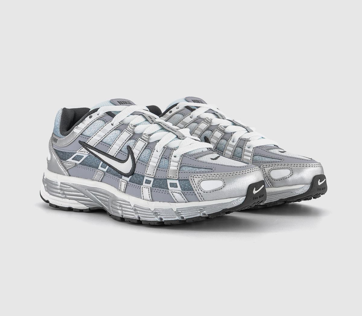NikeP-6000 Trainers NikeP-6000 TrainersMetallic Silver Summit White Wolf Grey