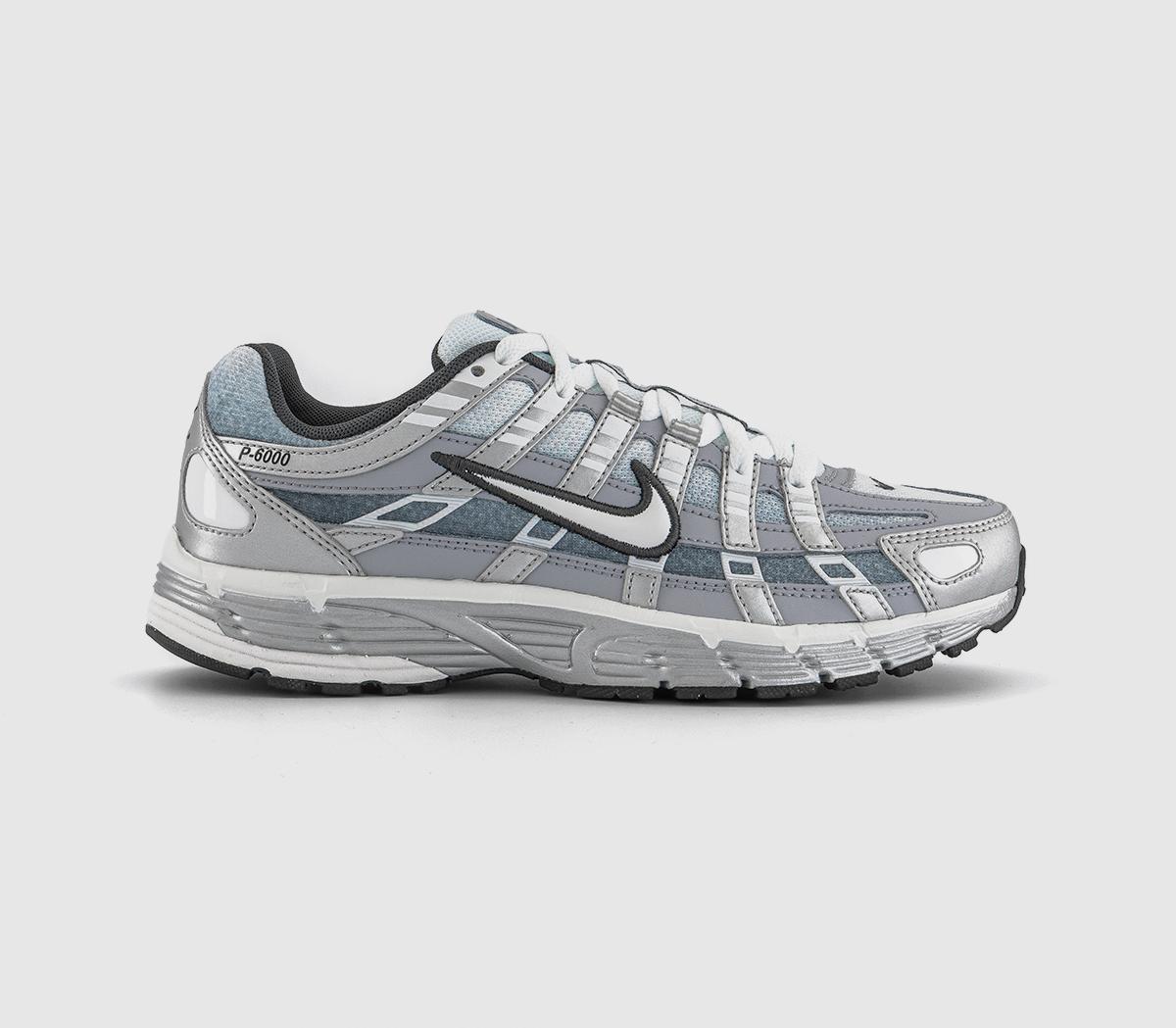 NikeP-6000 Trainers NikeP-6000 TrainersMetallic Silver Summit White Wolf Grey