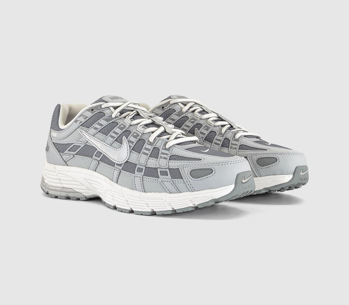 NikeP-6000 TrainersLight Smoke Grey Metallic Silver Phantom