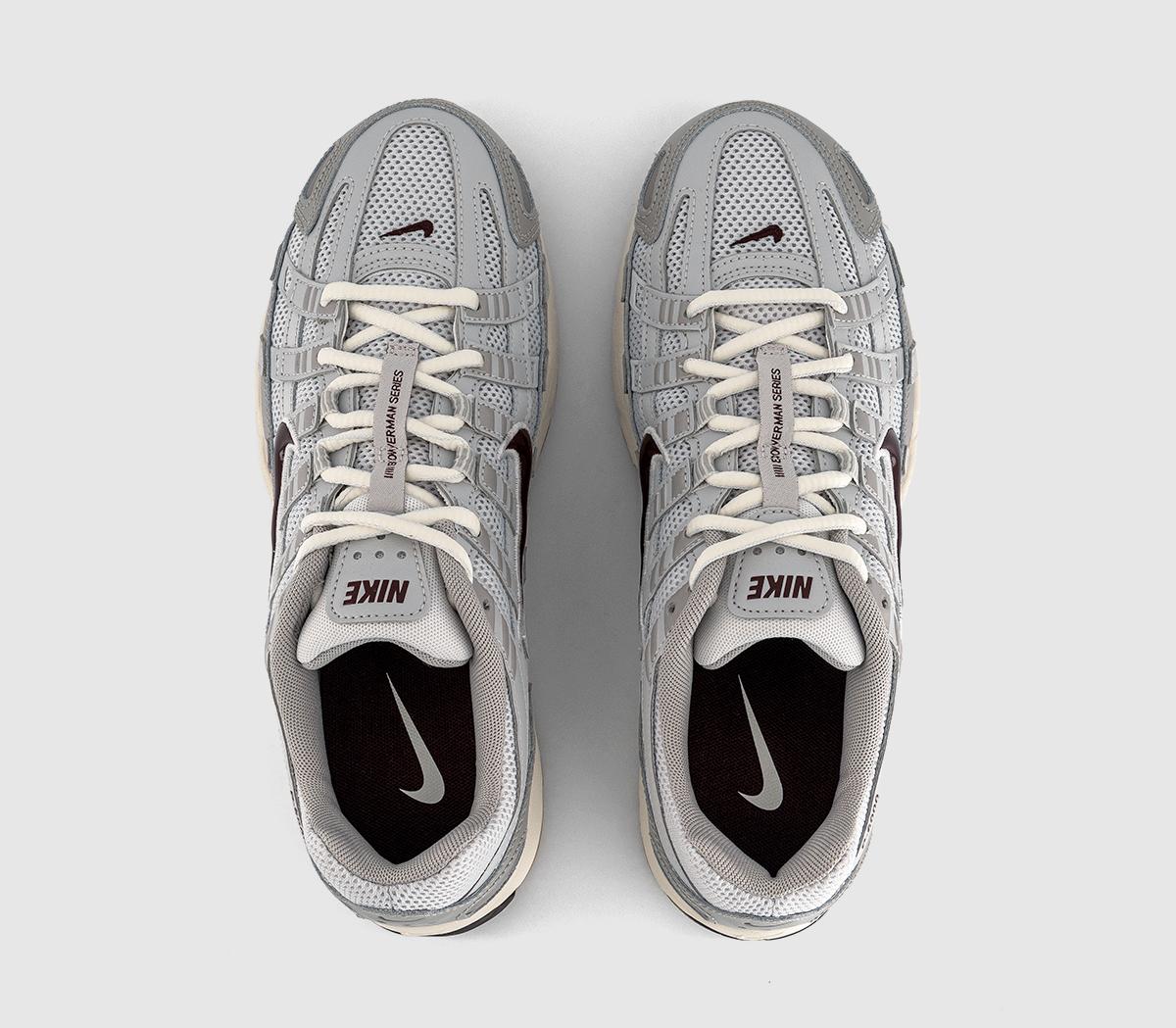 NikeP-6000 TrainersCollege Grey Burgundy Crush Vast Grey