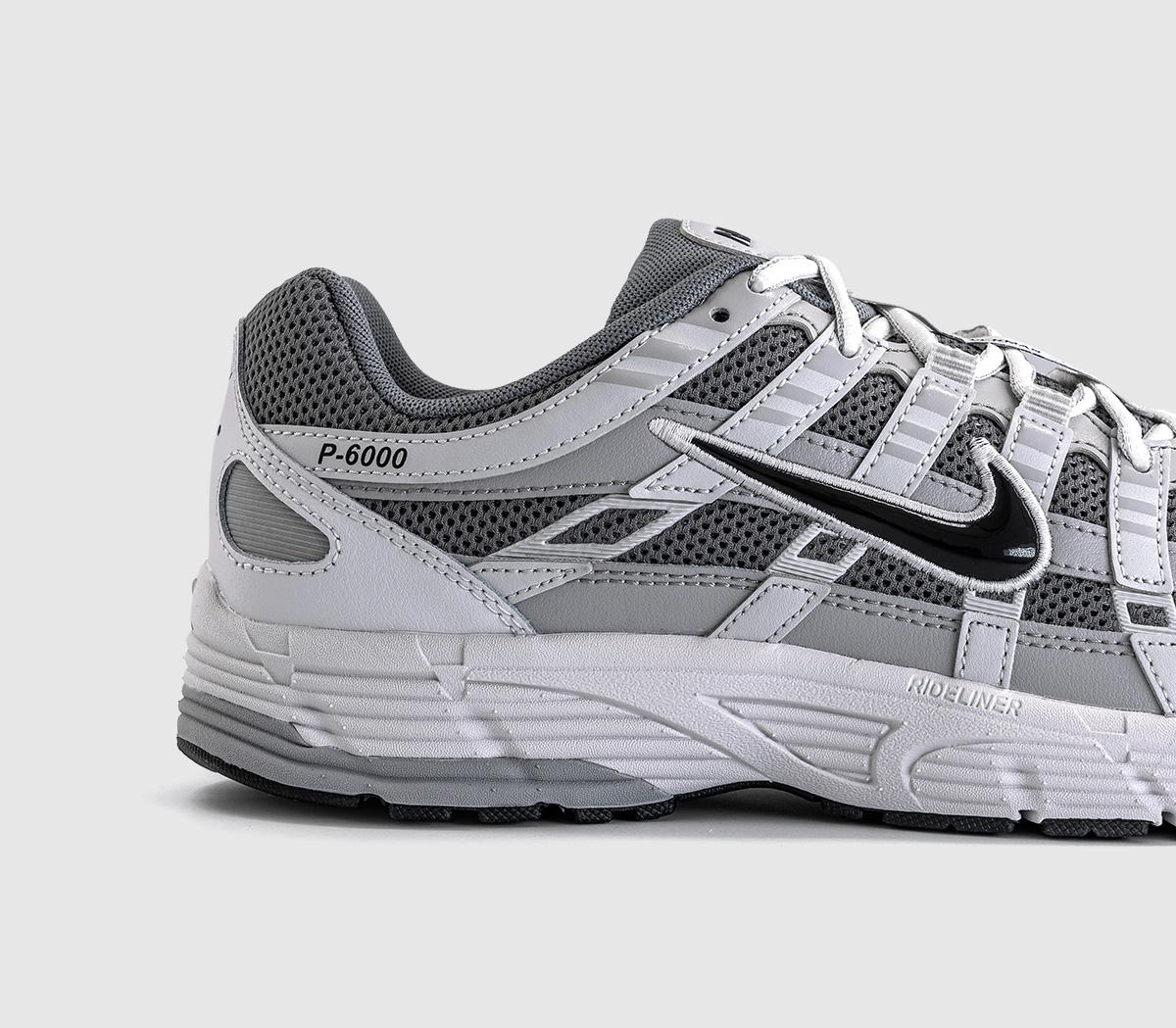 NikeP-6000 TrainersAtmosphere Grey Black Pencil Point
