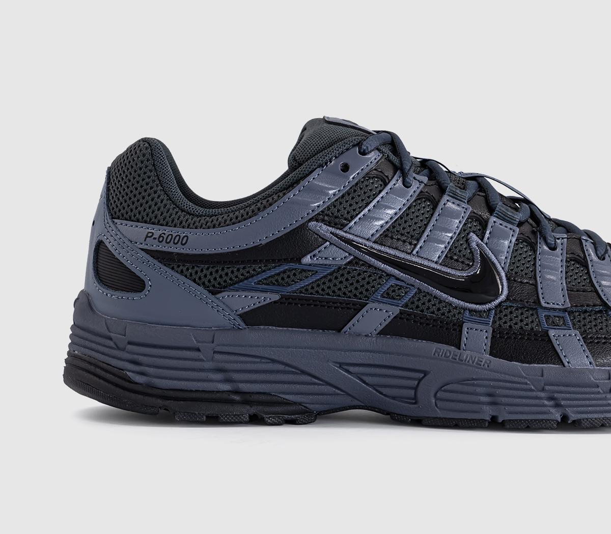 NikeP-6000 TrainersDark Smoke Grey Black Carbon