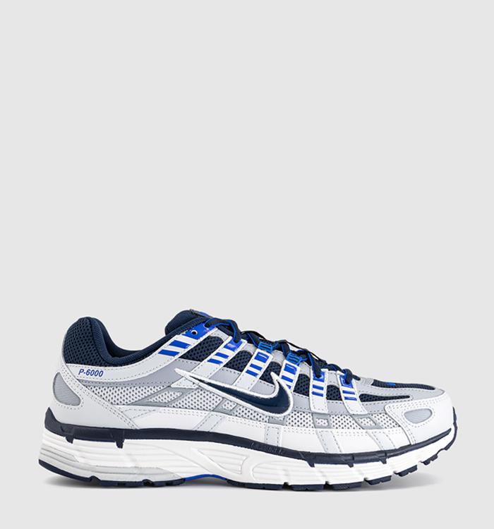 Nike P-6000 Trainers Wolf Grey Blue Eclipse Summit White