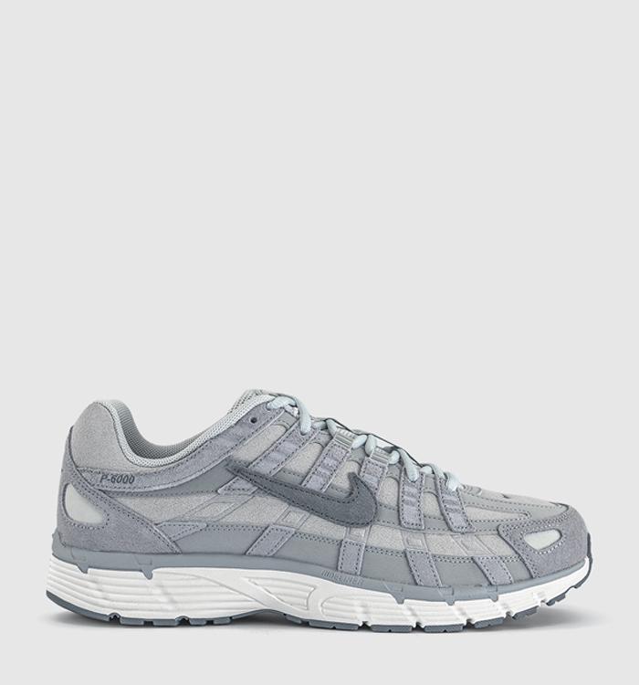 Nike P-6000 Trainers Pure Platinum Cool Grey Wolf Grey