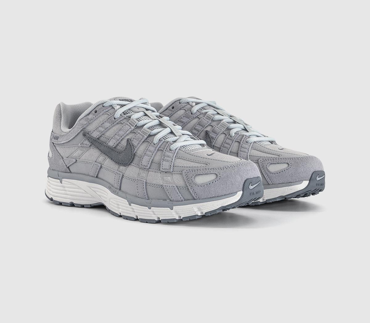 NikeP-6000 TrainersPure Platinum Cool Grey Wolf Grey