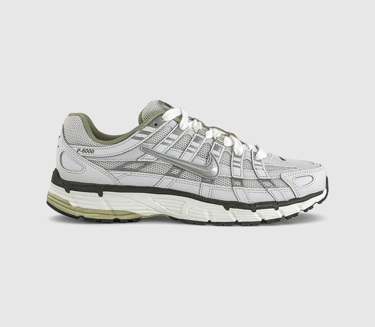 NikeP-6000 TrainersPlatinum Tint Metallic Silver Sail
