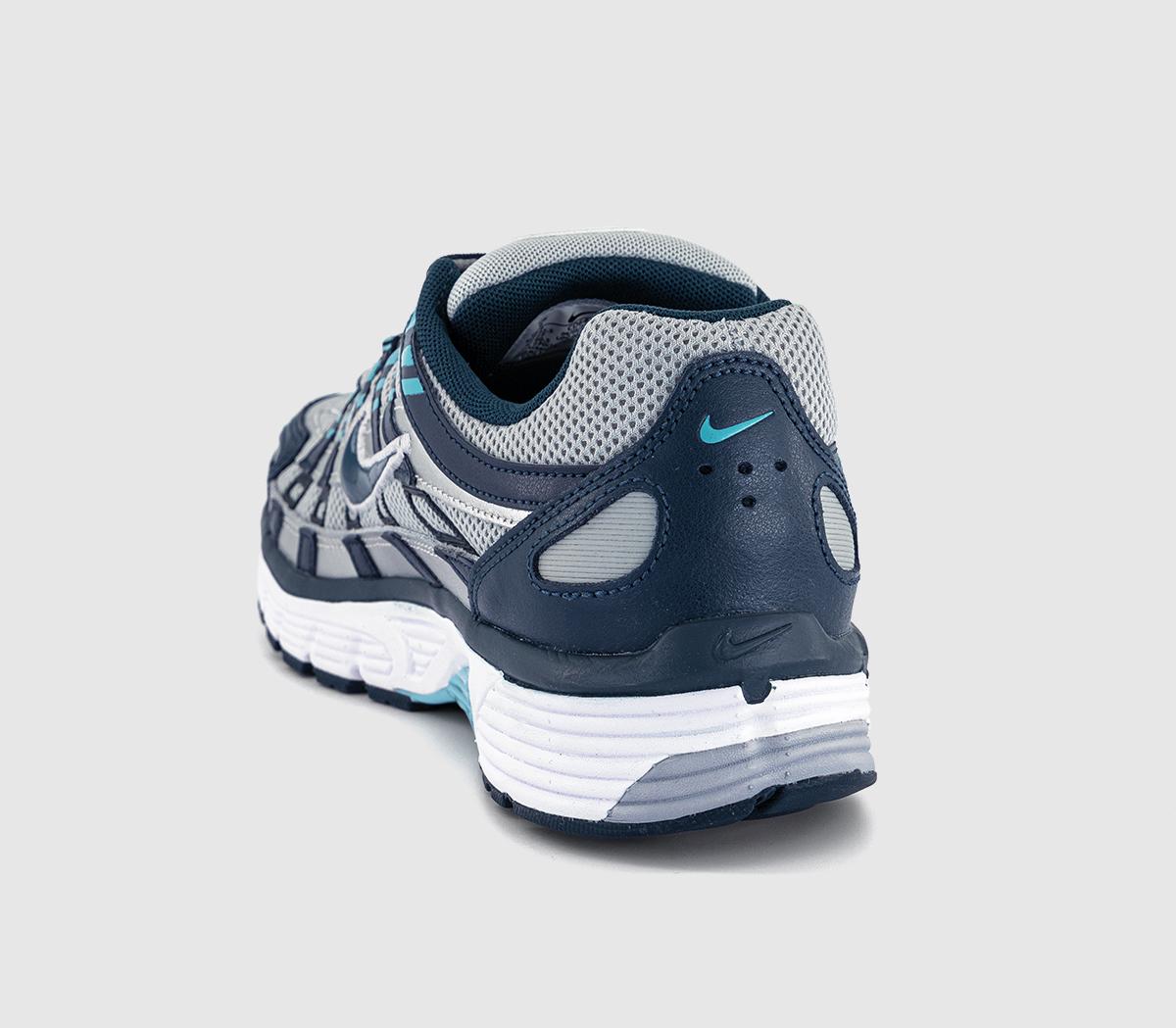Nike P-6000 Trainers Nike P-6000 Trainers Armory Navy Metallic Silver Silver