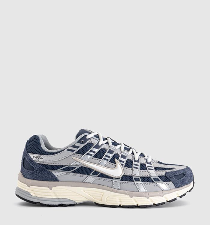 Nike P-6000 Trainers Thunder Blue Sail Pale Ivory Slate