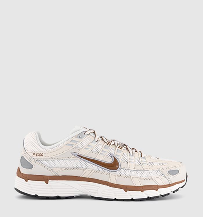 Nike P-6000 Trainers Light Orewood Brown Light British Tan Phantom