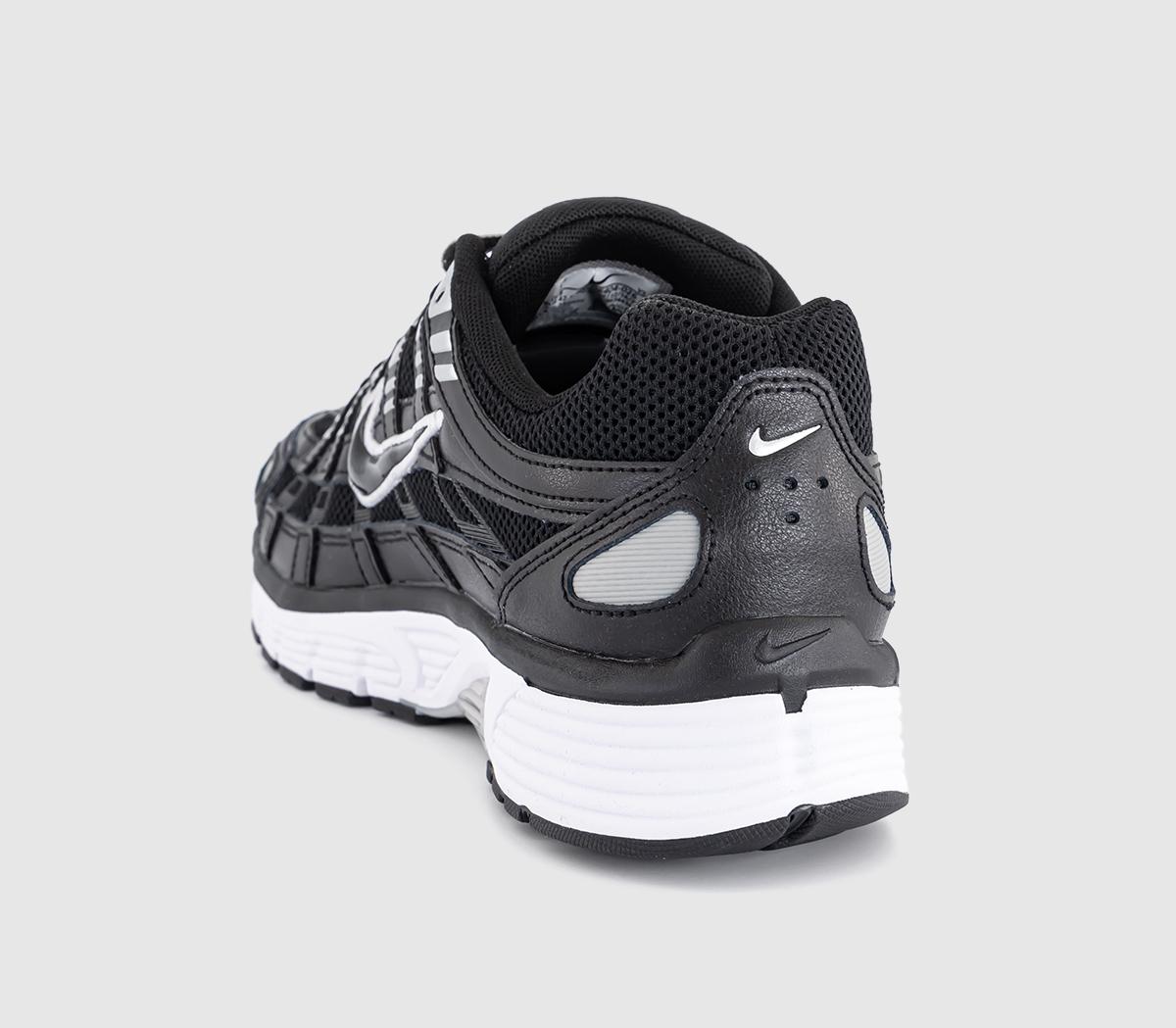 Nike P-6000 Trainers Nike P-6000 Trainers Black Black White Metallic Silver