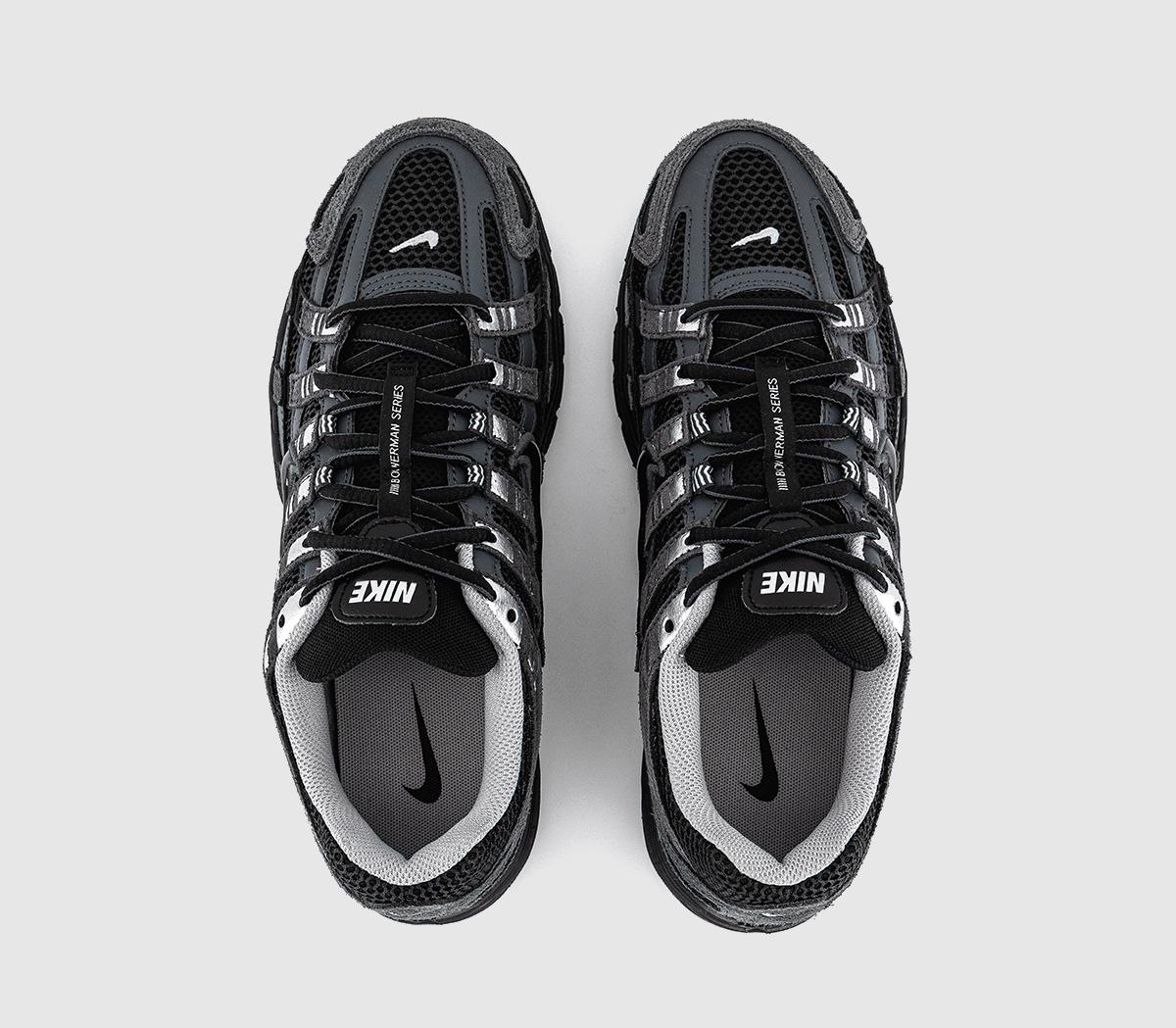 NikeP-6000 TrainersAnthracite Black Chrome Metallic Silver