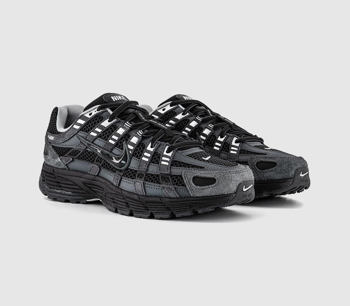 NikeP-6000 TrainersAnthracite Black Chrome Metallic Silver