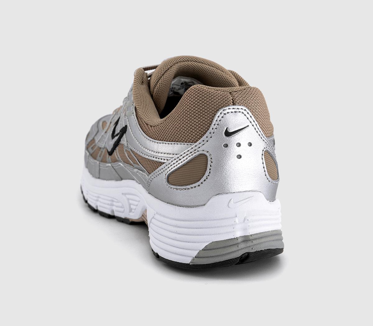 Nike P-6000 Trainers Nike P-6000 Trainers Khaki Metallic Silver Metallic Platinum
