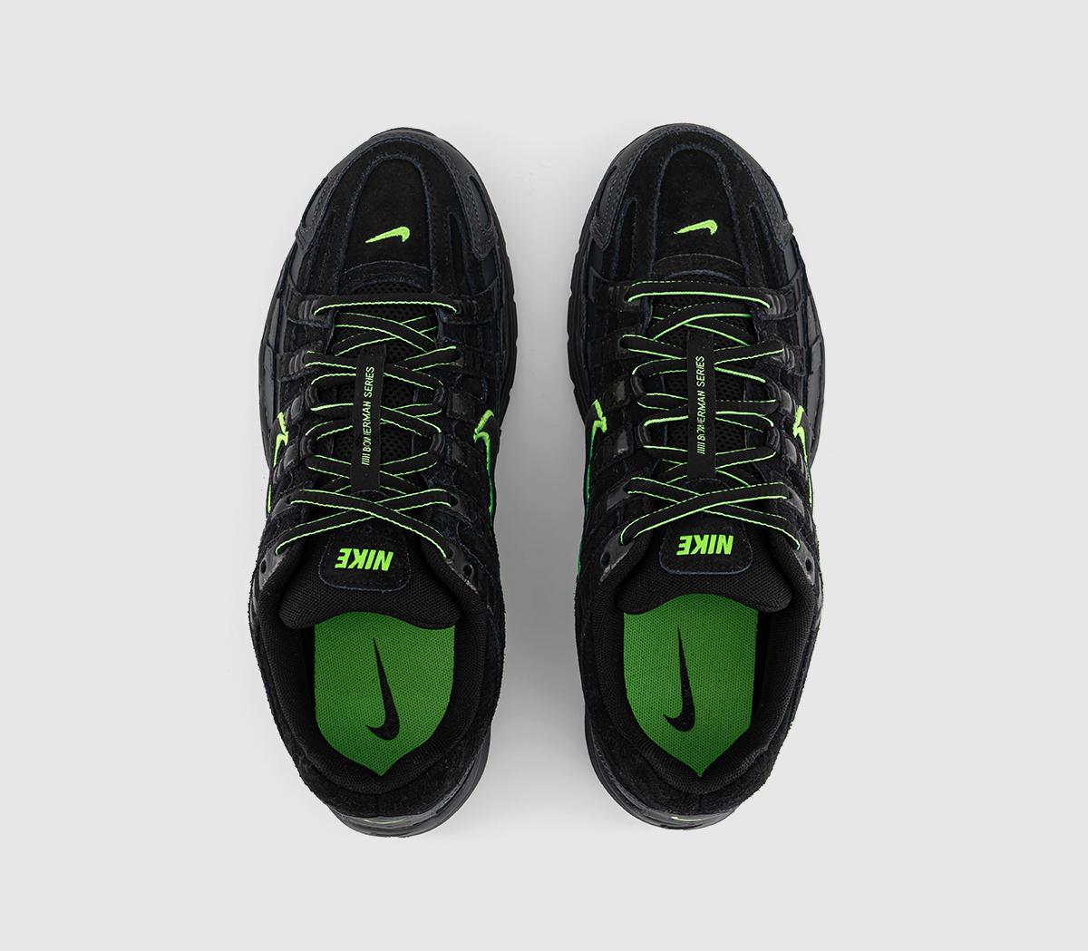 NikeP-6000 TrainersBlack Green Strike Anthracite