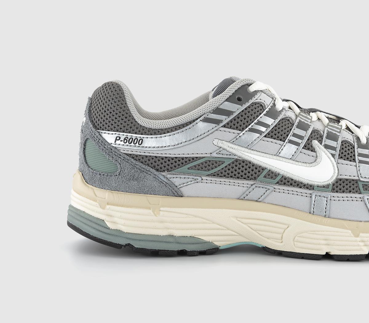NikeP-6000 TrainersFlat Pewter White Light Iron Ore