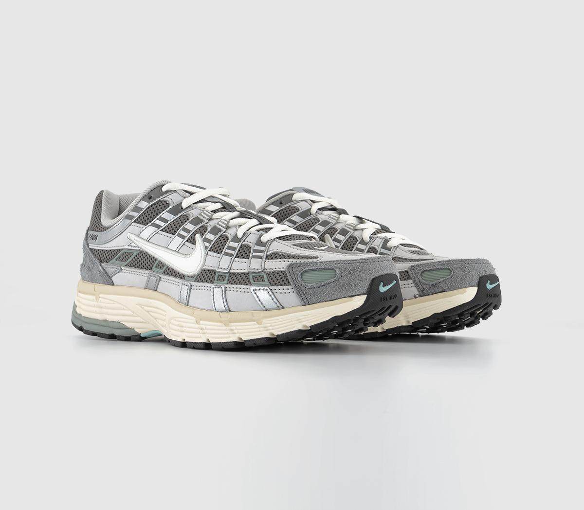NikeP-6000 TrainersFlat Pewter White Light Iron Ore