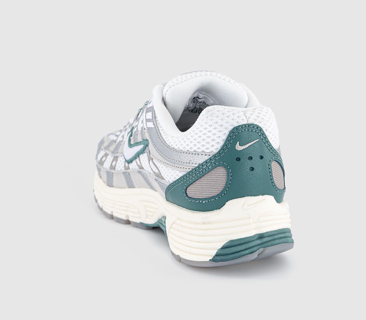 Nike P-6000 Trainers Nike P-6000 Trainers Light Bone White Metallic Silver