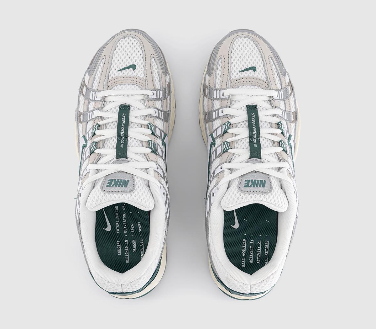 Nike P-6000 Trainers Nike P-6000 Trainers Light Bone White Metallic Silver