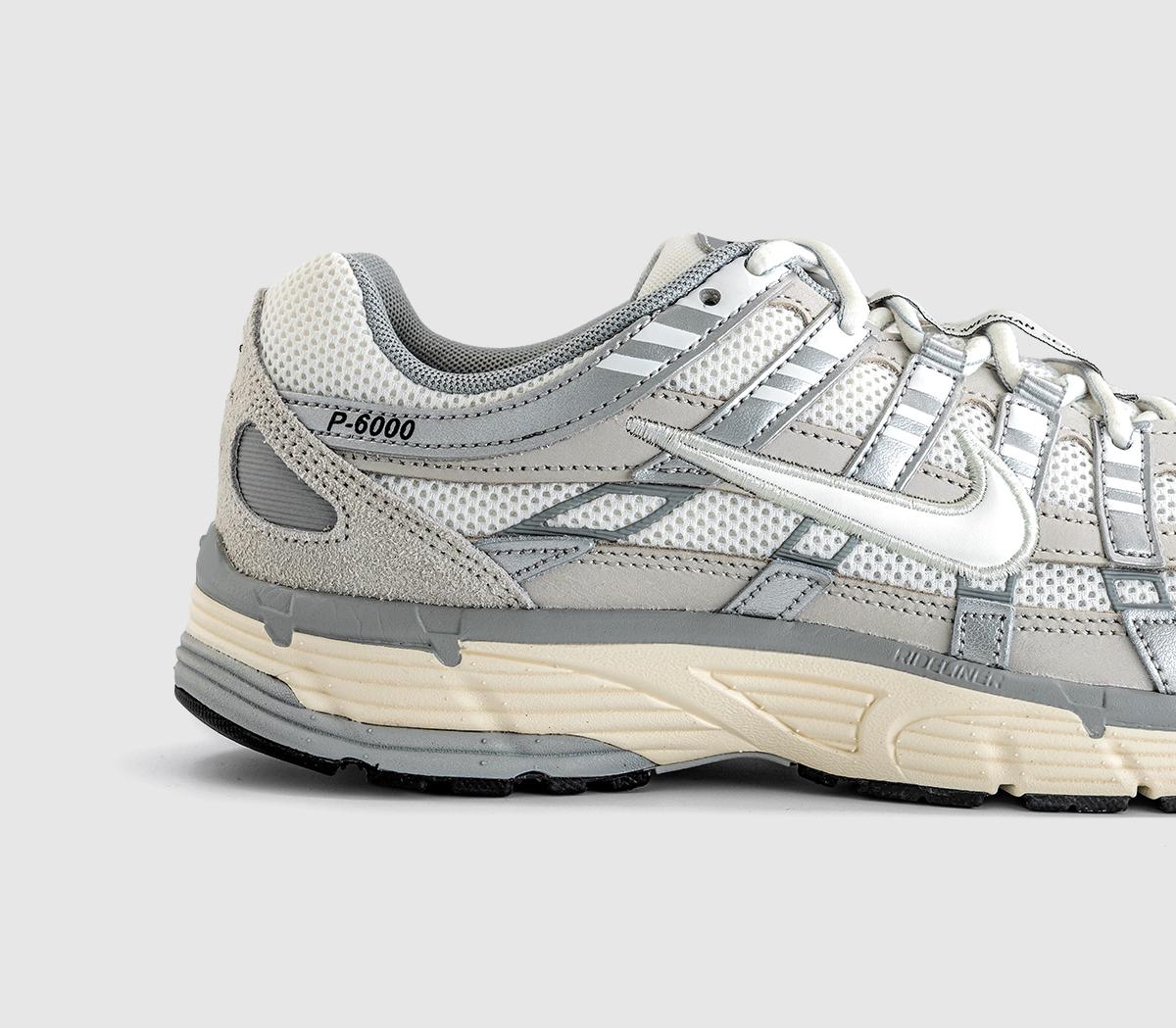 NikeP-6000 TrainersLight Bone Sail Pale Ivory Black