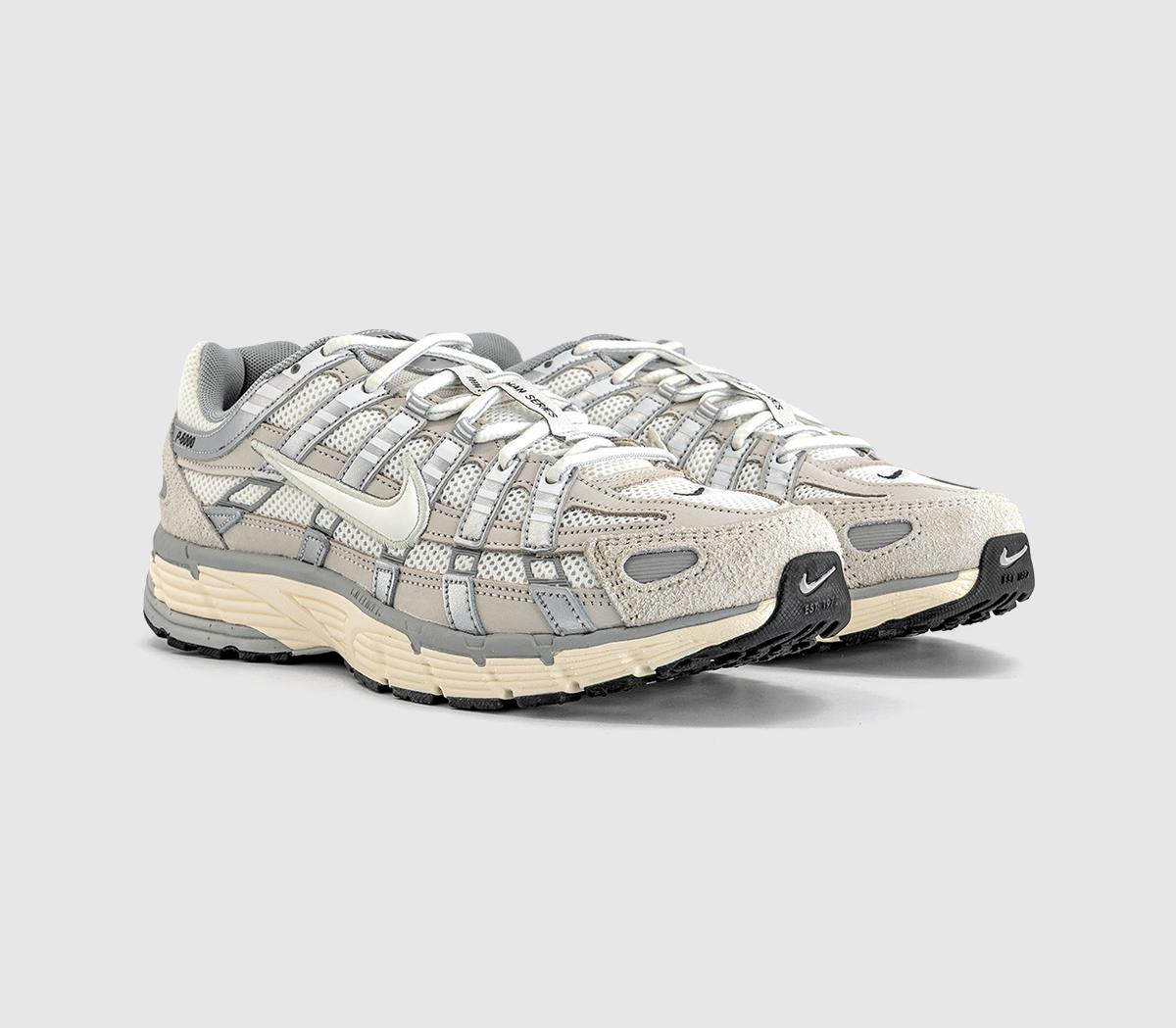 NikeP-6000 TrainersLight Bone Sail Pale Ivory Black