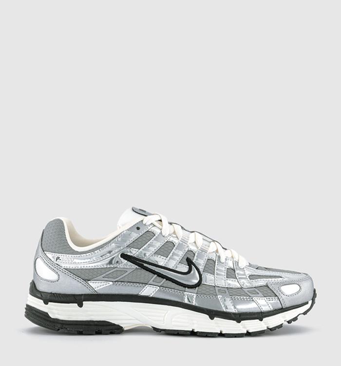 Nike P-6000 Trainers Metallic Silver Metallic Silver Sail