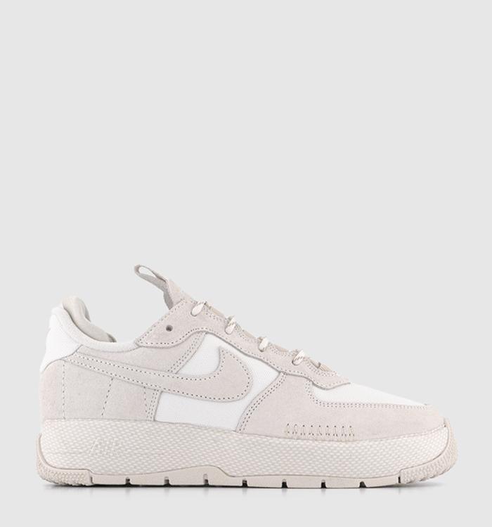 White air force with black best sale tick junior