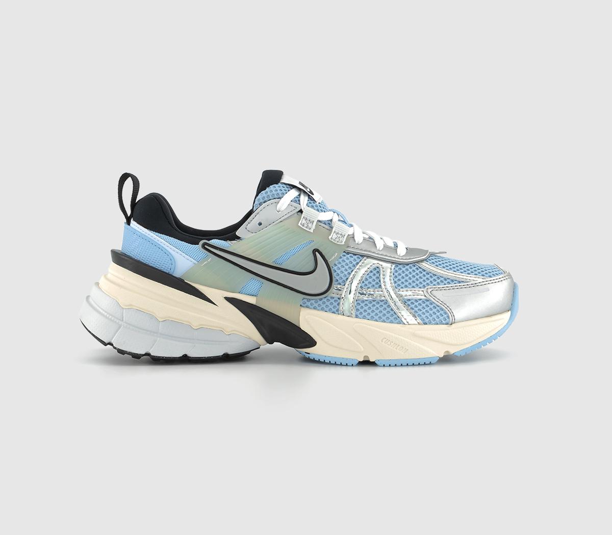 NikeNike V2K Run TrainersPsychic Blue Metallic Silver Black