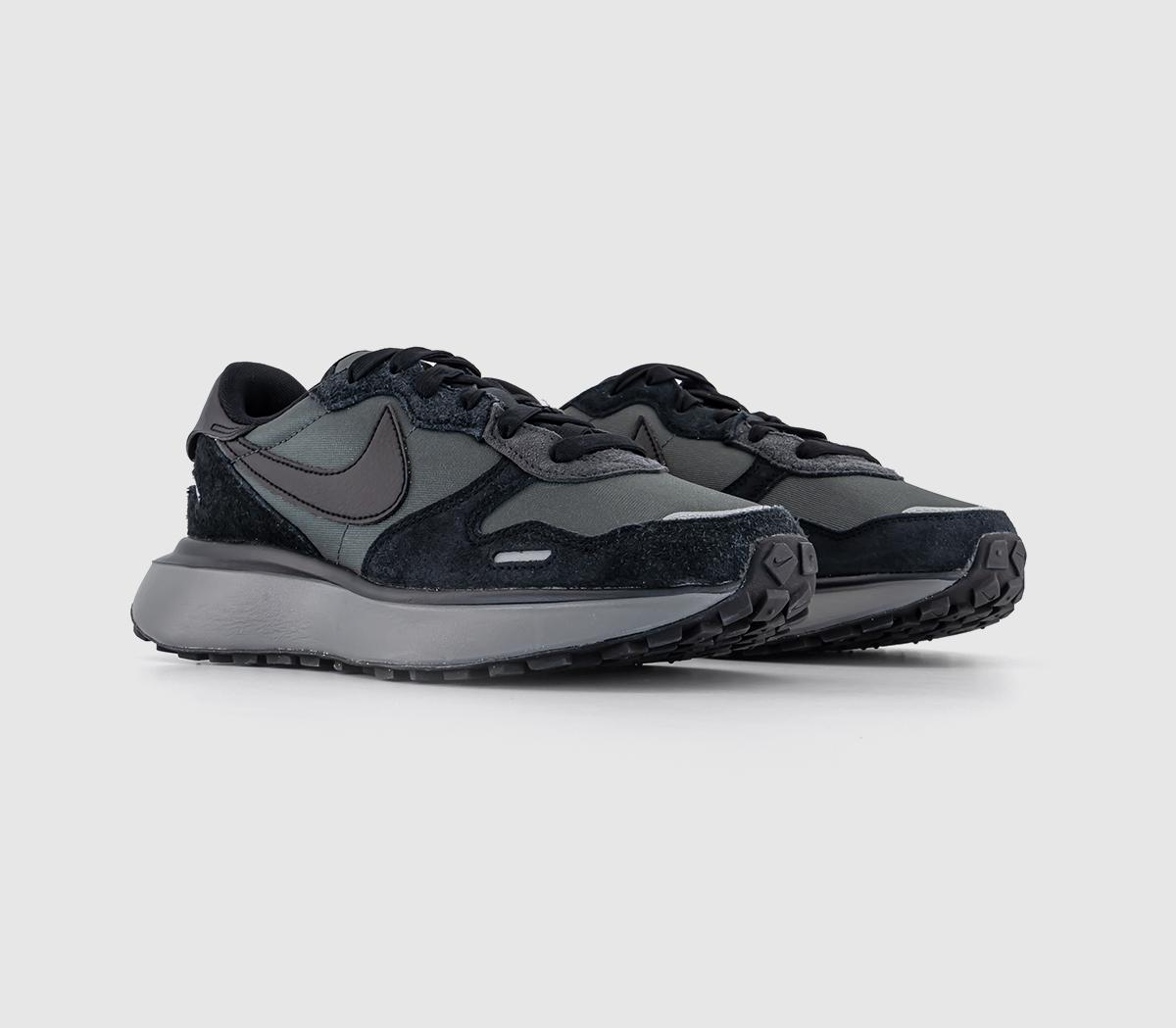NikeNike Phoenix Waffle TrainersAnthracite Black Off Noir Smoke Grey