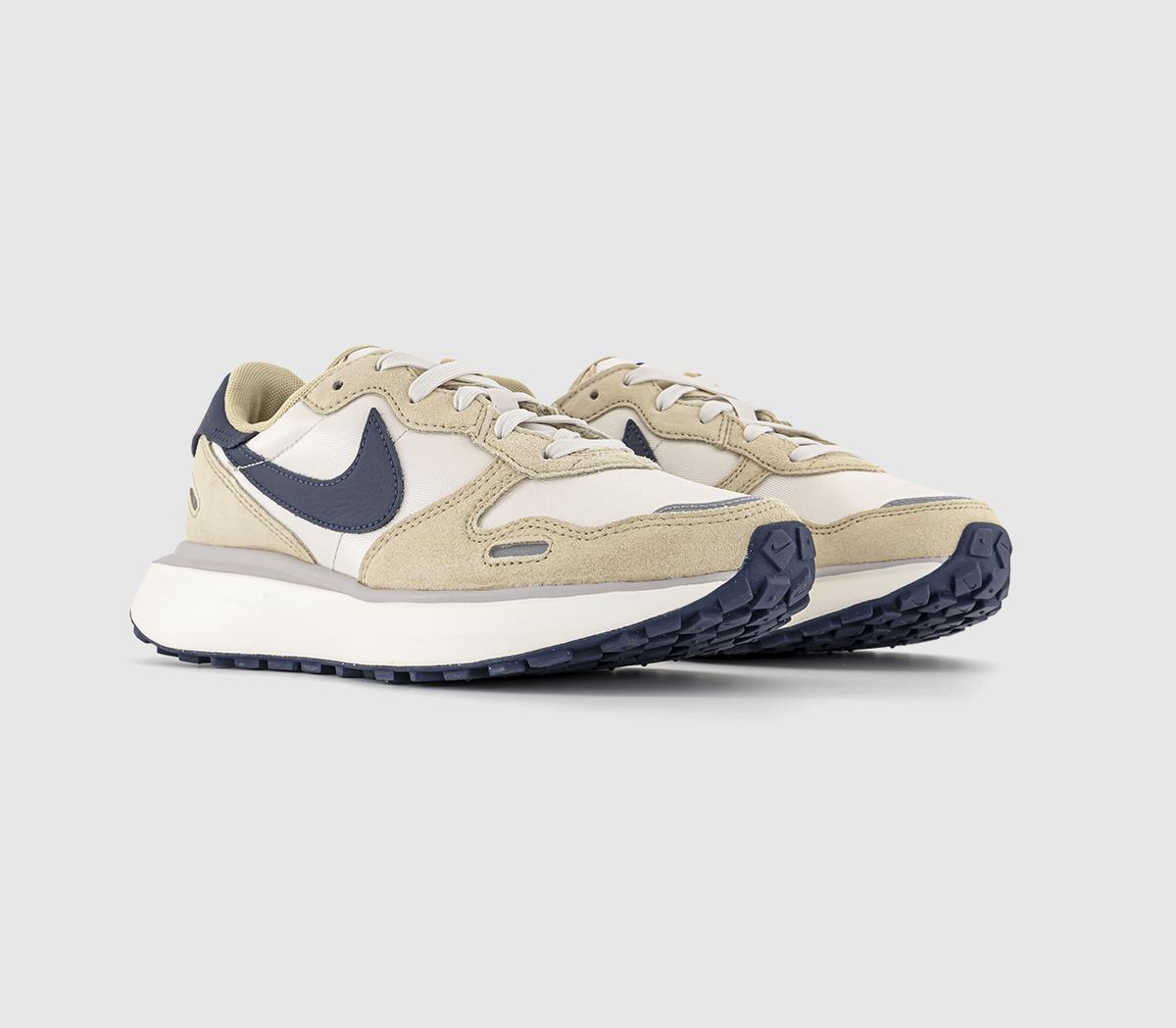 NikeNike Phoenix Waffle TrainersLight Orewood Brown Midnight Navy Team Gold