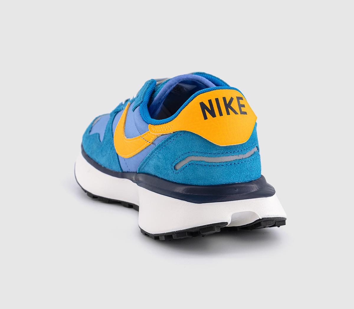 Nike Nike Phoenix Waffle Trainers Nike Nike Phoenix Waffle Trainers Royal Pulse Laser Orange Photo Blue Sail