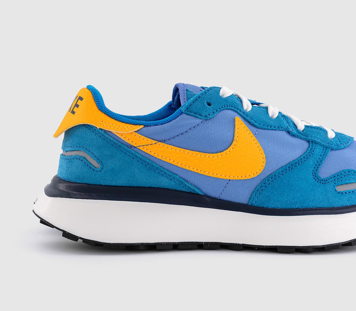 Nike Nike Phoenix Waffle Trainers Nike Nike Phoenix Waffle Trainers Royal Pulse Laser Orange Photo Blue Sail