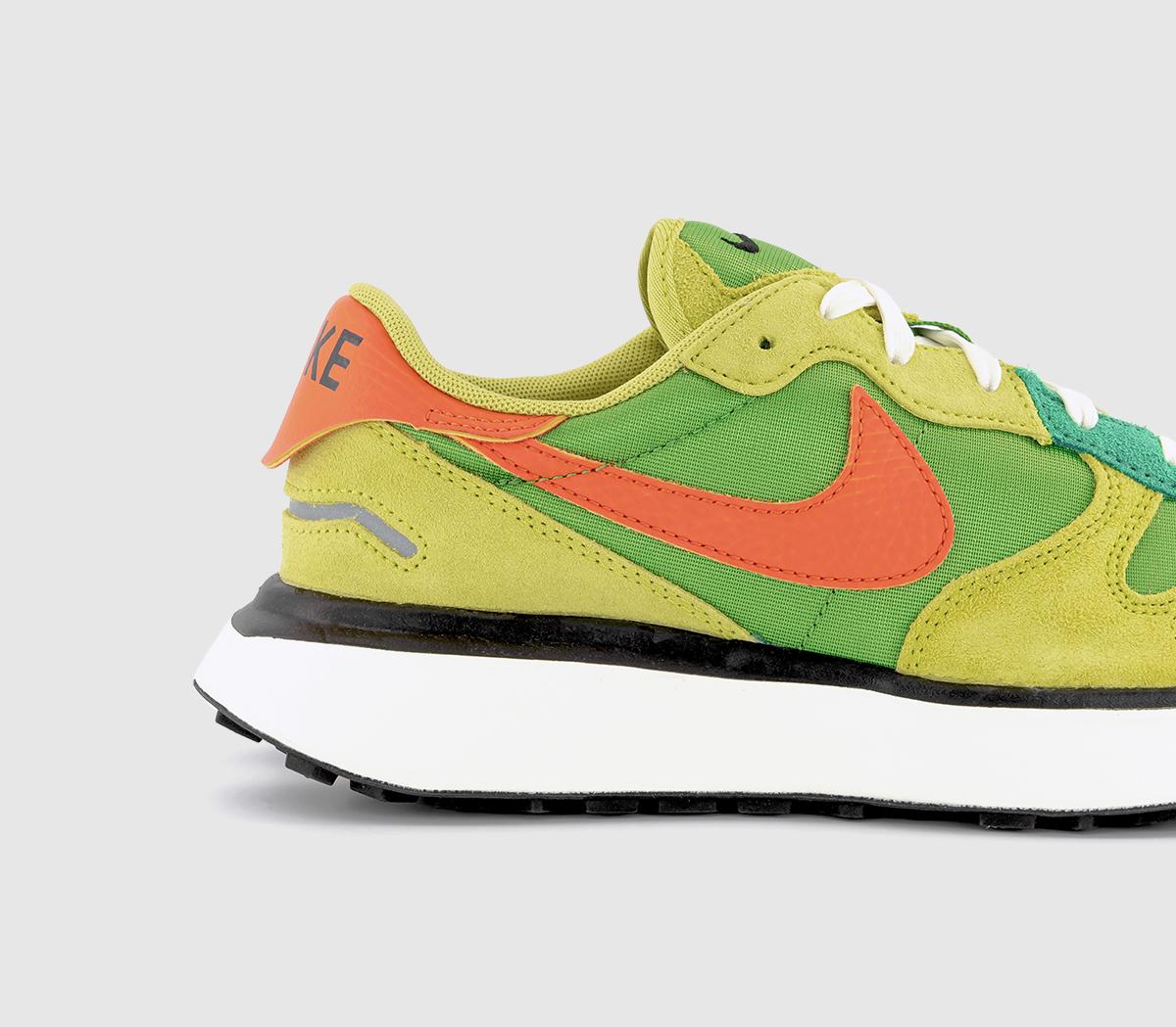 NikeNike Phoenix Waffle Trainers NikeNike Phoenix Waffle TrainersChlorophyll Safety Orange Atomic Green Classic Gre