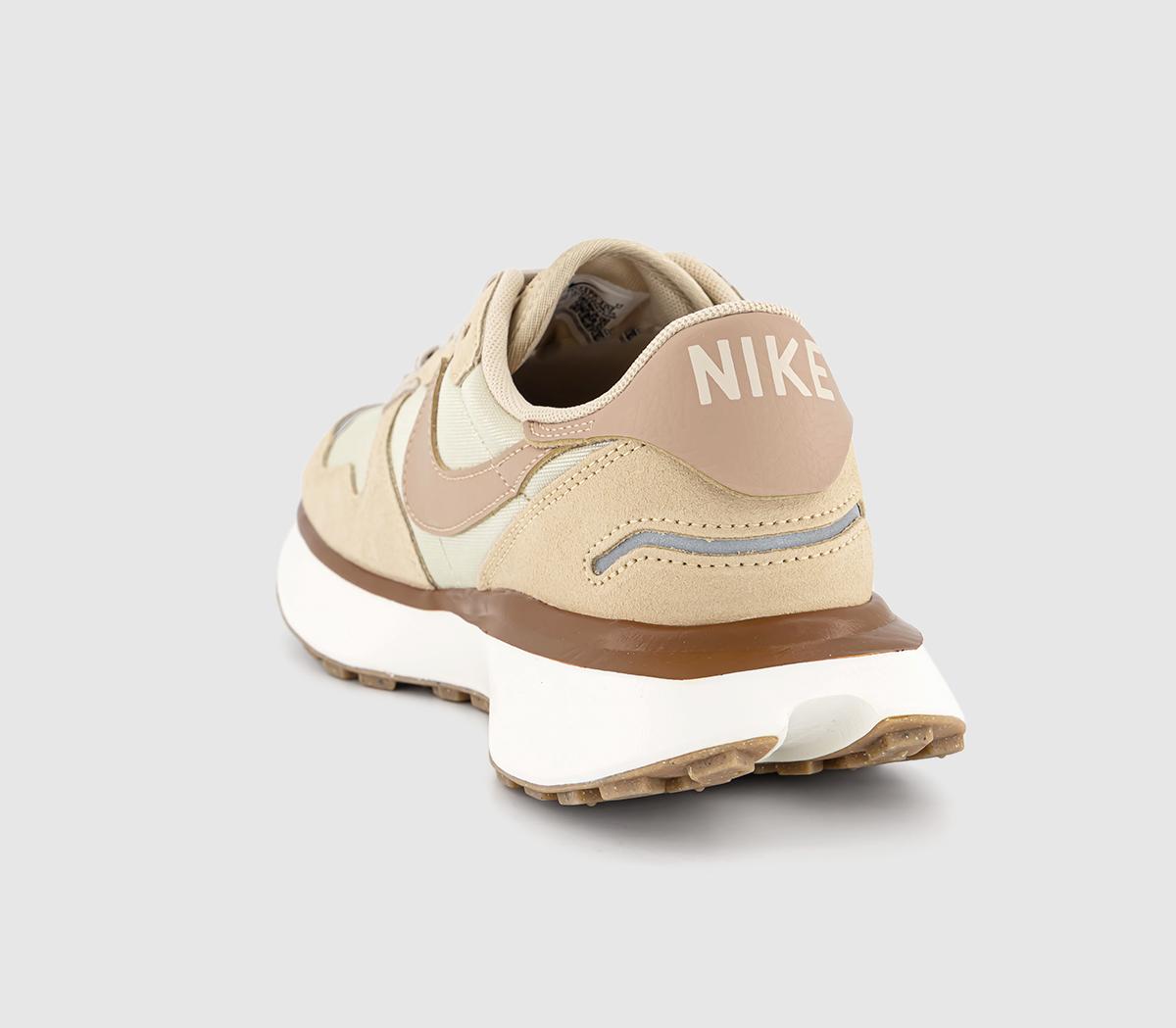 NikeNike Phoenix Waffle Trainers NikeNike Phoenix Waffle TrainersSanddrift Hemp Sesame Metallic Silver