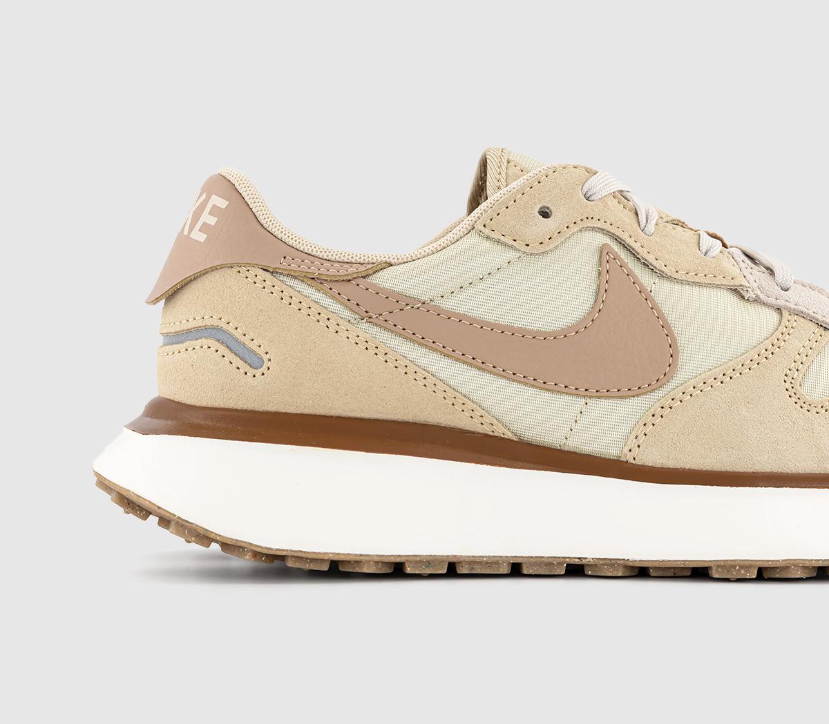 NikeNike Phoenix Waffle Trainers NikeNike Phoenix Waffle TrainersSanddrift Hemp Sesame Metallic Silver