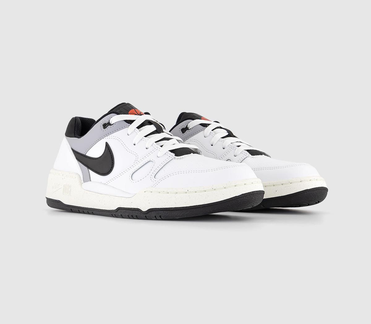 Nike Full Force Trainers White Black Pewter Sail, 9