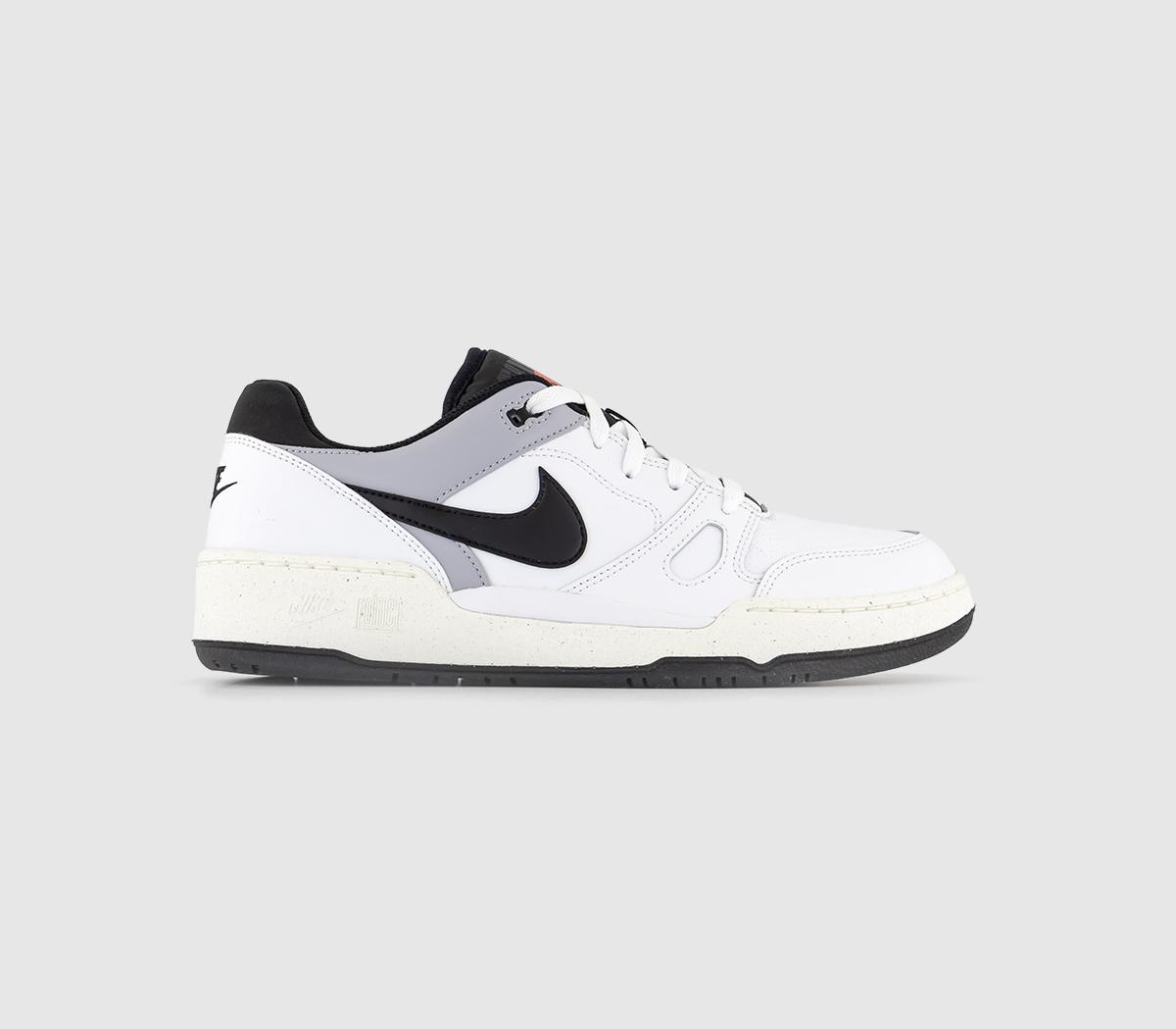 Full Force Trainers White Black Pewter Sail