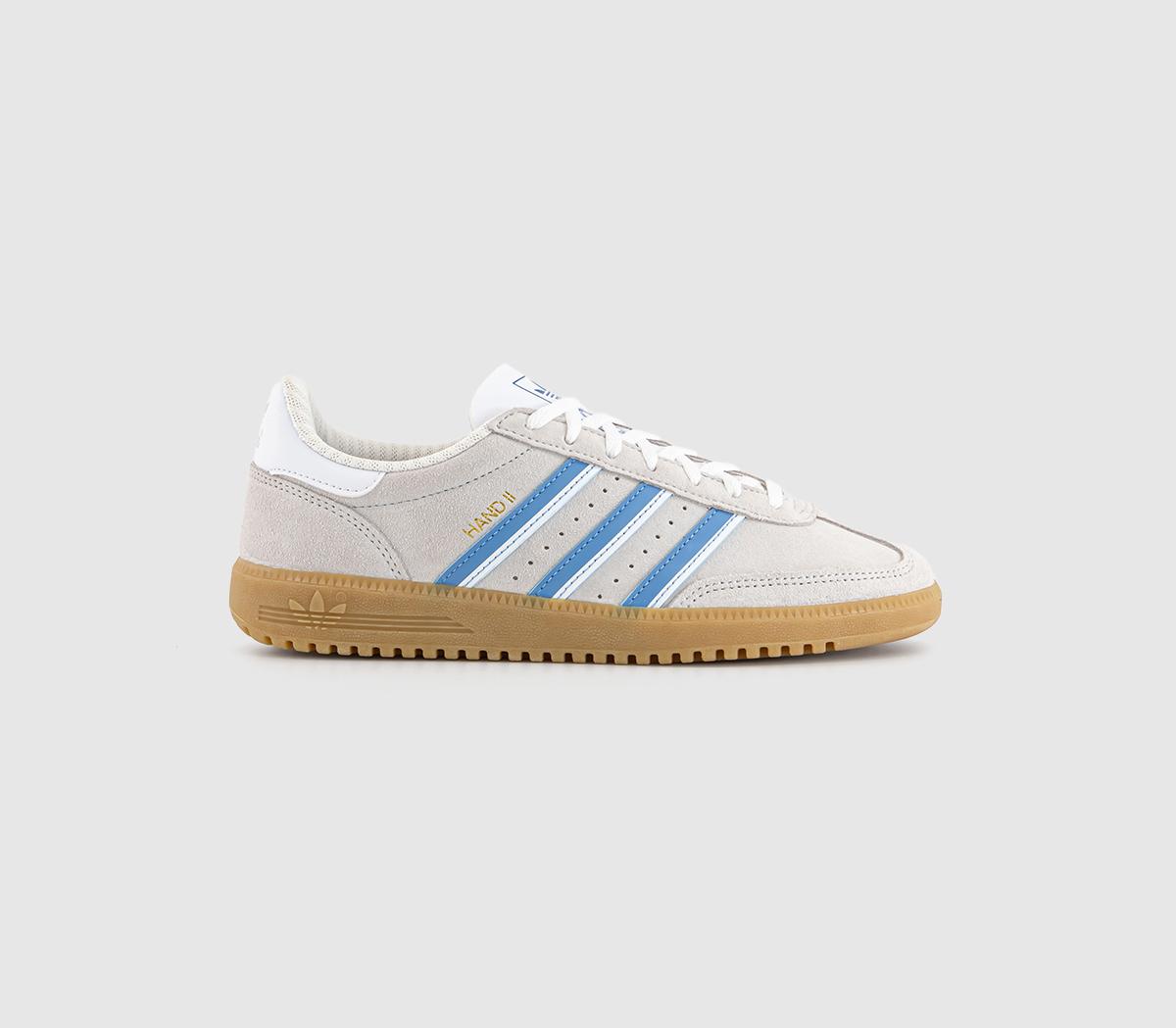 Adidas Kids Hand 2 Trainers Grey One Light Blue Core White, 5