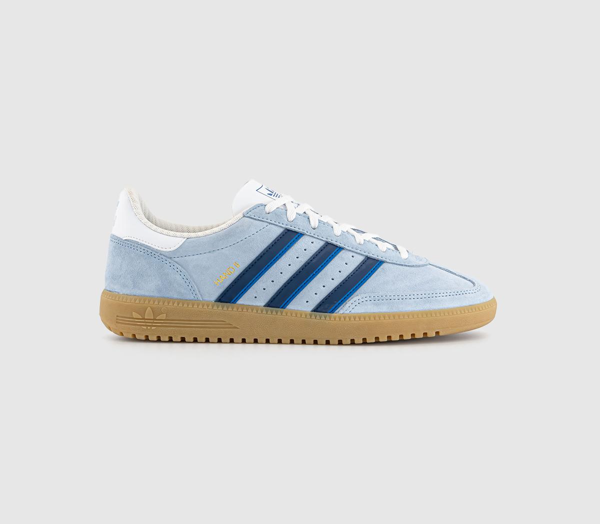 Adidas Hand 2 Trainers Clear Sky Dark Blue Core White, 8