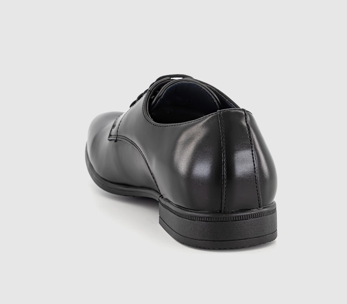 OFFICE Mayford Comfort Derby Shoes Black - Men’s Smart Shoes