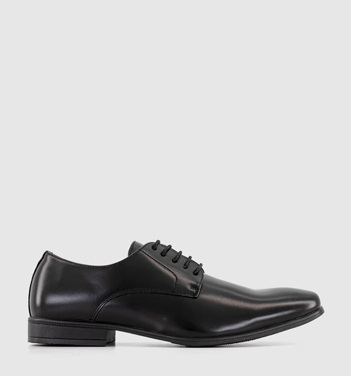 Mens smart deals black shoes