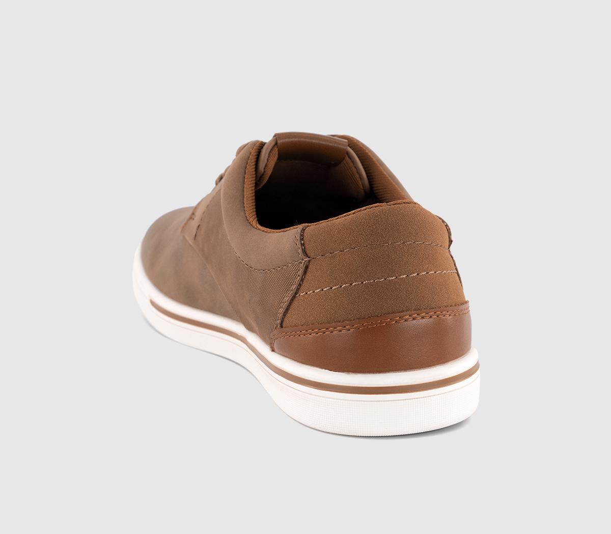 OFFICECasey Perforated Lace Up Shoes OFFICECasey Perforated Lace Up ShoesTan
