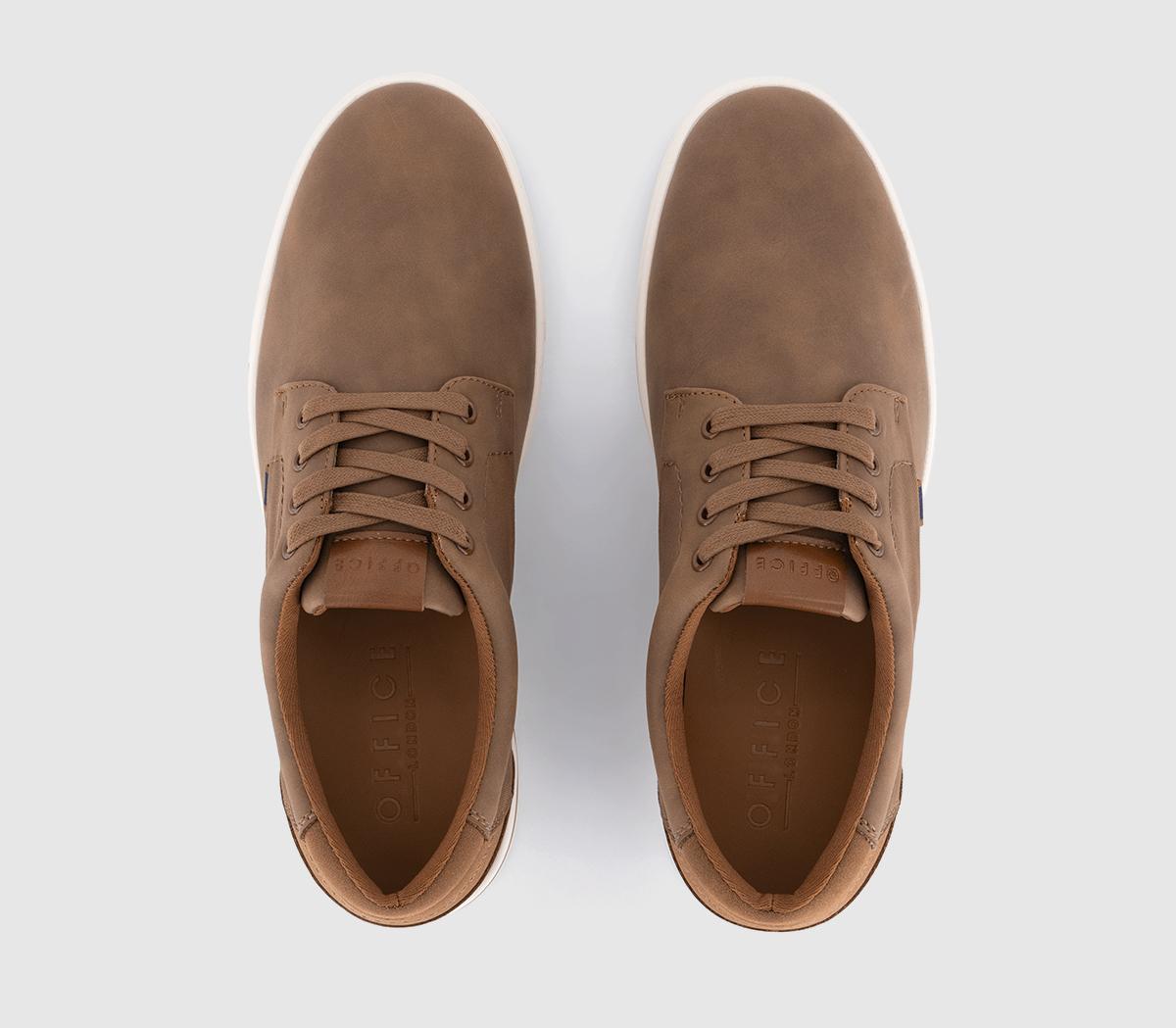 OFFICECasey Perforated Lace Up Shoes OFFICECasey Perforated Lace Up ShoesTan