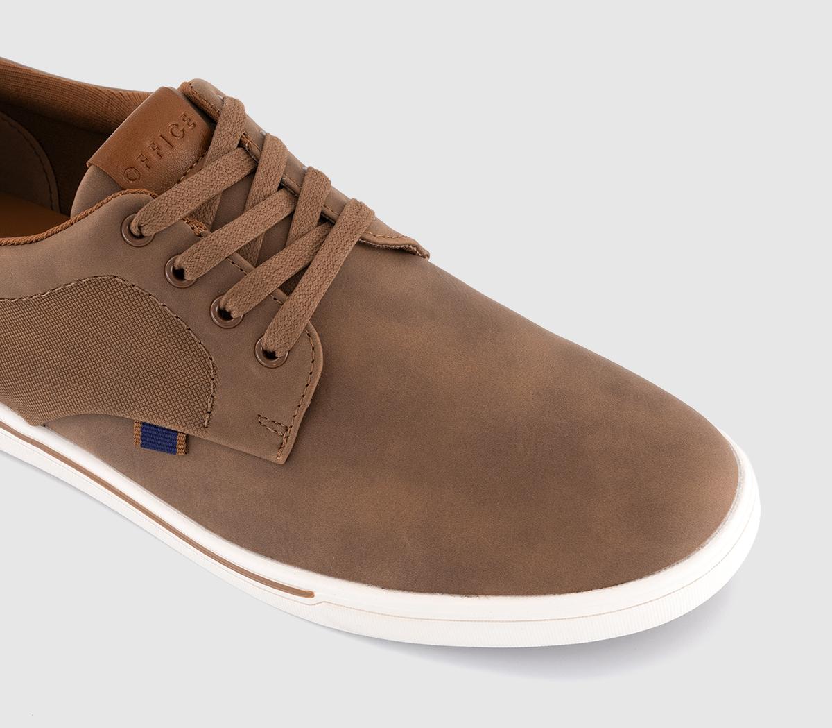 OFFICECasey Perforated Lace Up Shoes OFFICECasey Perforated Lace Up ShoesTan