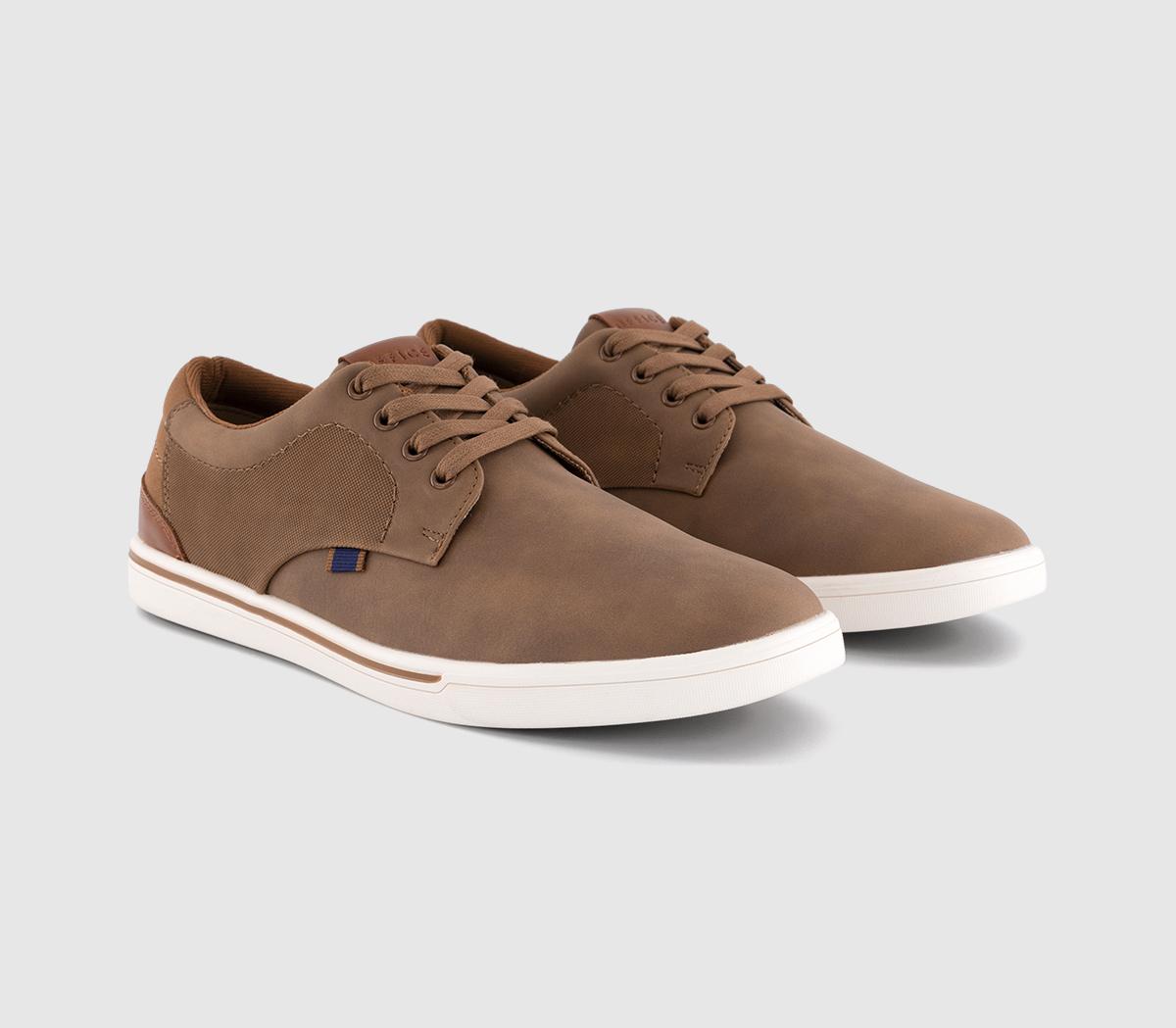 OFFICECasey Perforated Lace Up Shoes OFFICECasey Perforated Lace Up ShoesTan